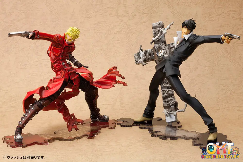 [2Nd Reissue] Kotobukiya Artfx J Trigun Badlands Rumble 1/8 Nicholas D. Wolfwood Renewal Package