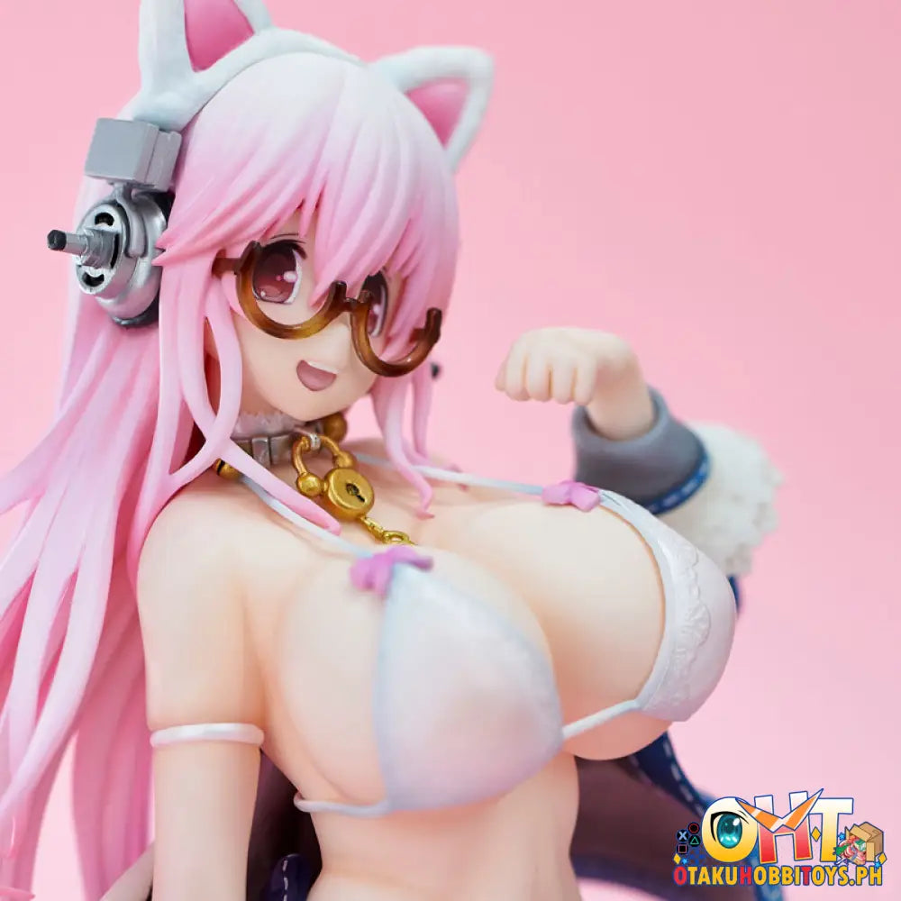 [2Nd Reissue] Union Creative Super Sonico White Cat Ver. Scale Figure