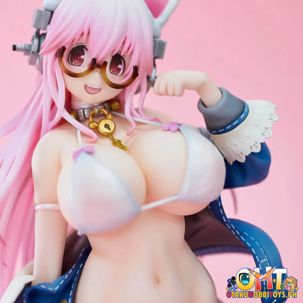 [2Nd Reissue] Union Creative Super Sonico White Cat Ver. Scale Figure