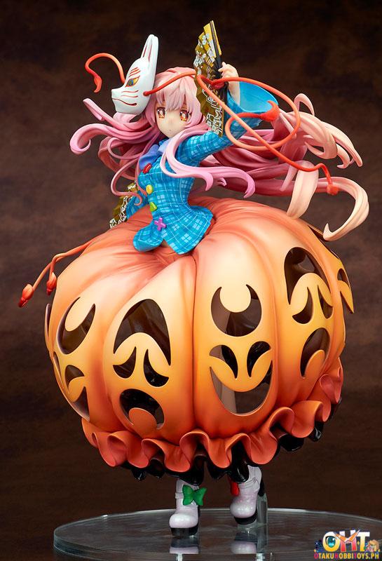 ques Q Touhou Project 1/8 The Expressive Poker Face Kokoro Hatano Light Arms Edition