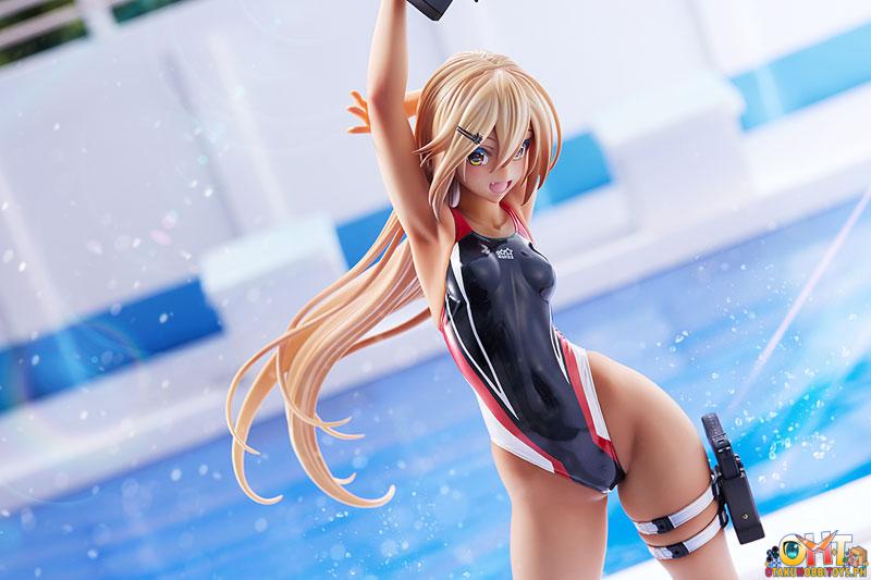 Amakuni ARMS NOTE 1/7 Kouhai-chan of the Swimming Club Red Line Swimsuit Ver.