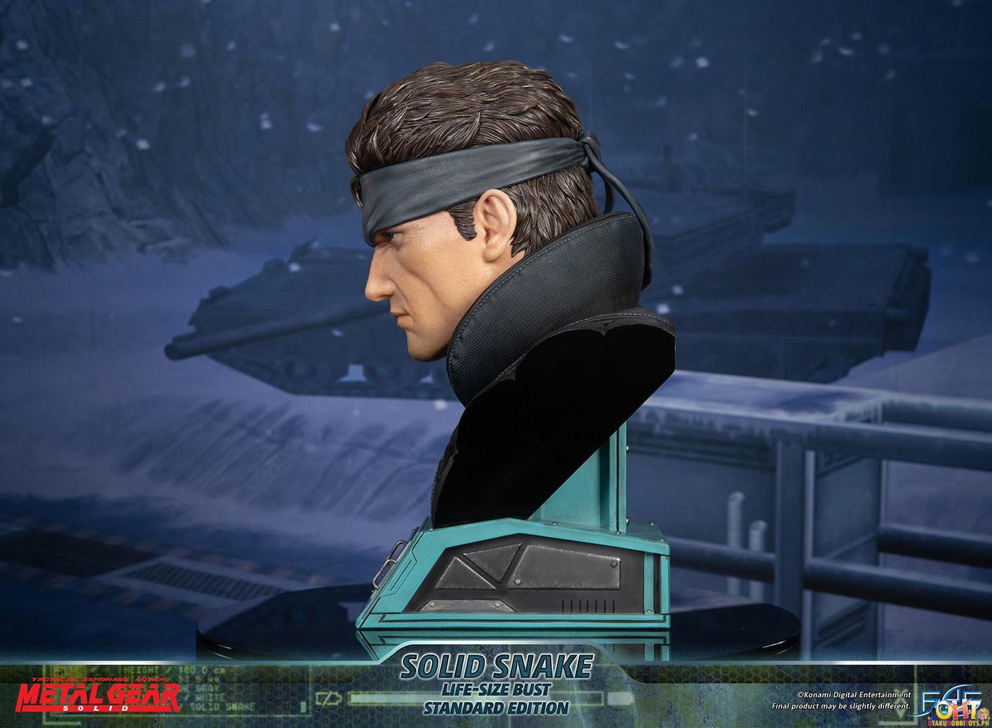 First4Figures Metal Gear Solid - Solid Snake Life-Size Bust [Standard Edition LSB]
