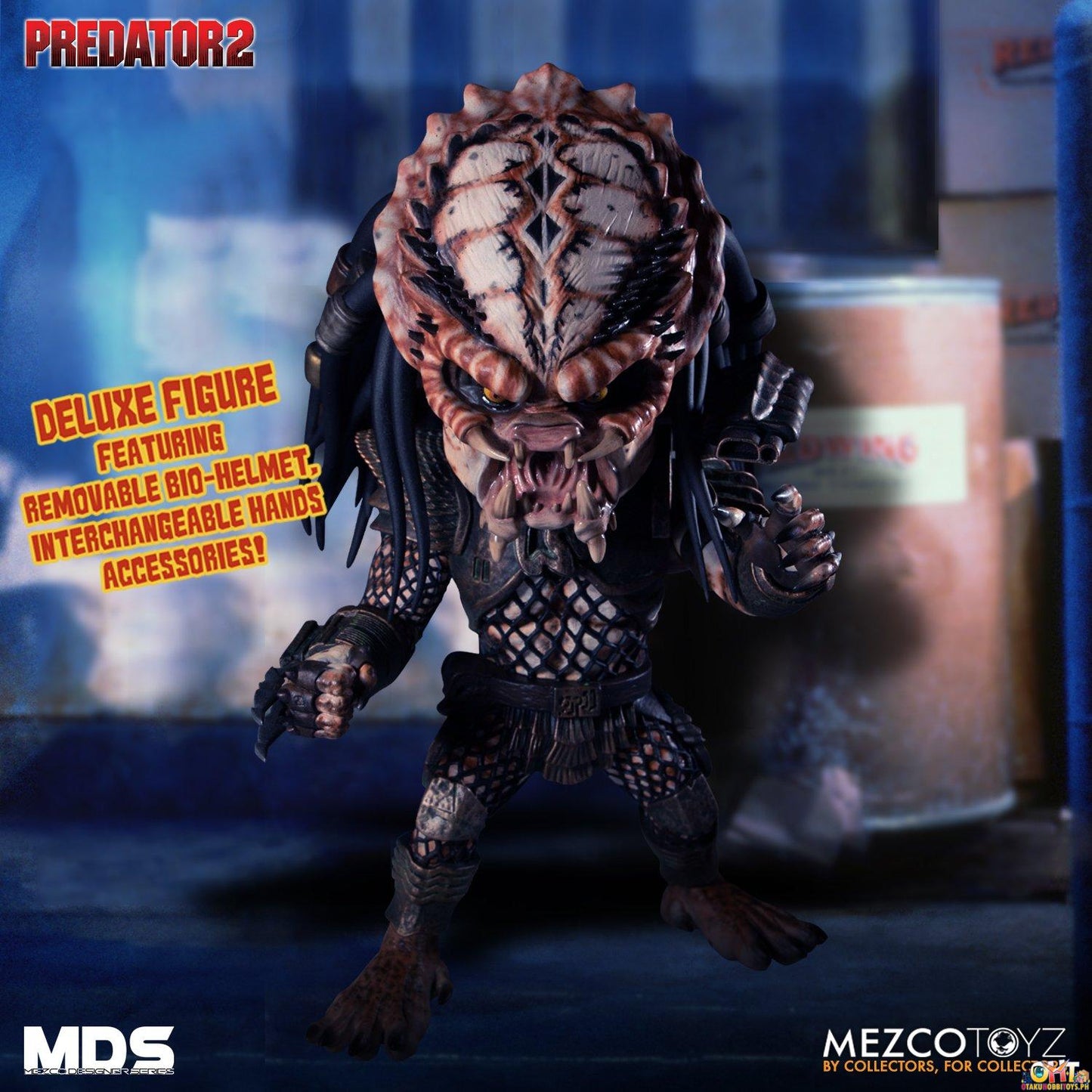 Mezco Designer Series Predator 2: Deluxe City Hunter