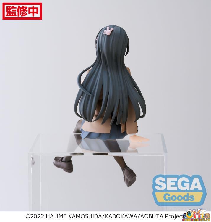 Sega Rascal Does Not Dream of a Knapsack Kid PM Perching Figure Mai Sakurajima