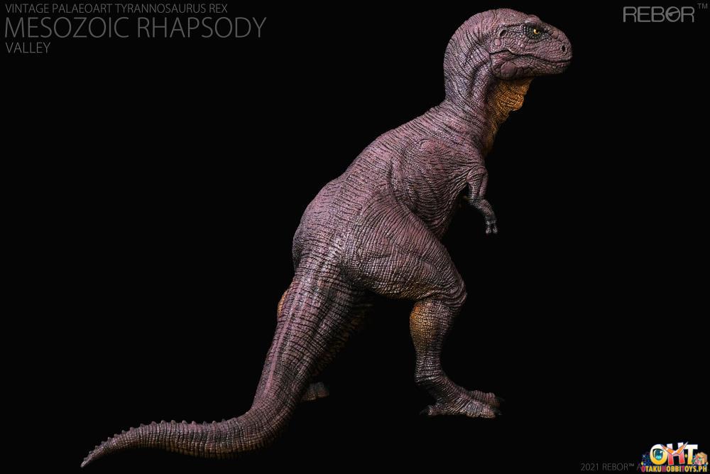 REBOR Retrosaurus 1/35 Vintage Paleoart Tyrannosaurus Rex "Mesozoic Rhapsody" Valley Variant Scale Replica