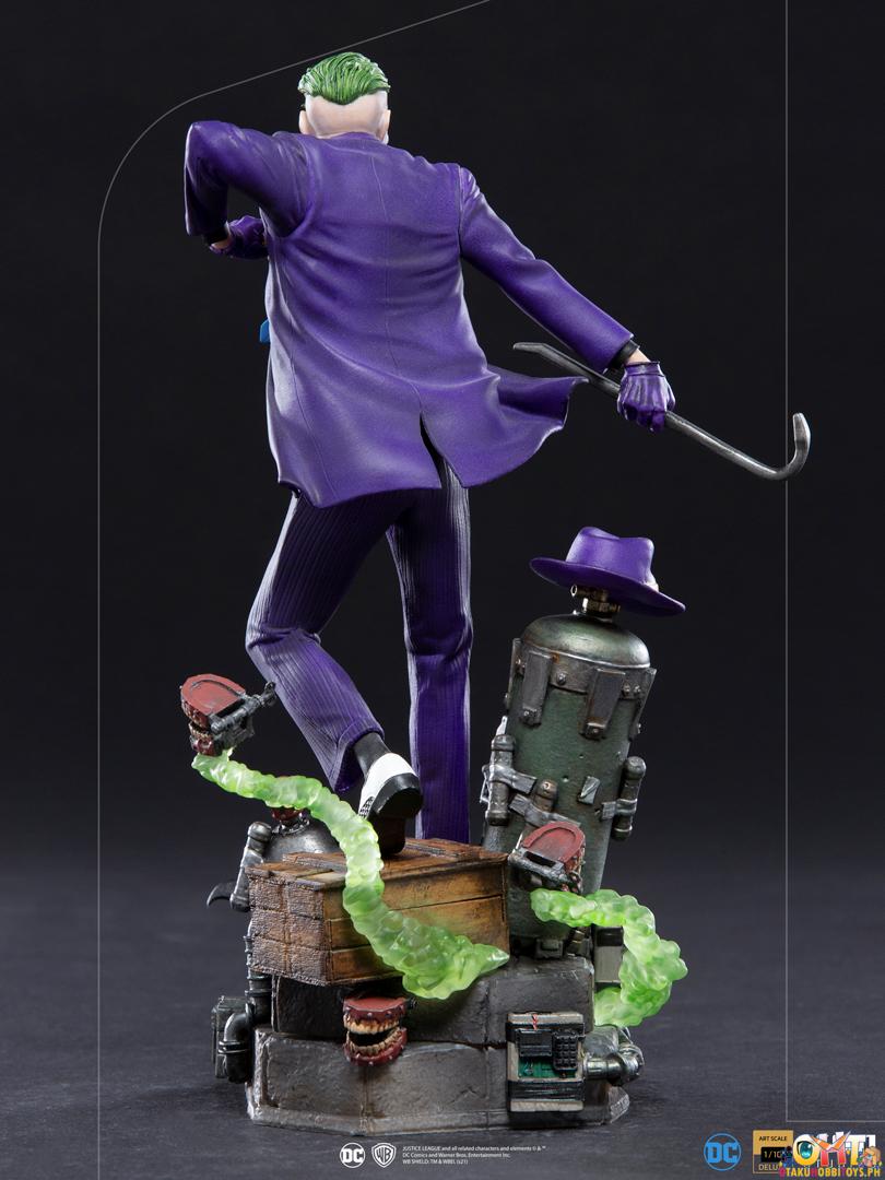 Iron Studios 1/10 The Joker Deluxe Art Scale - DC Comics (Regular Ver)