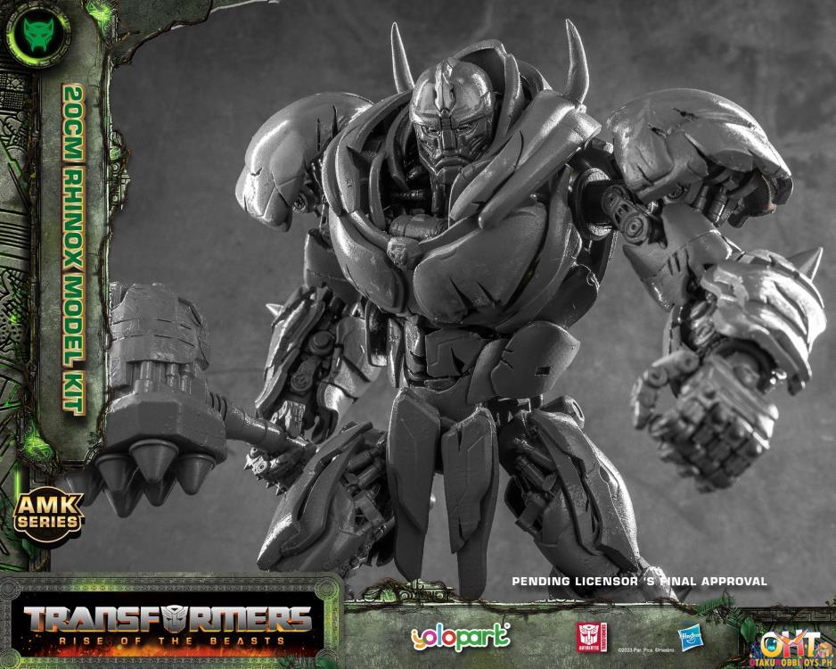 Yolopark Transformers: Rise of the Beasts Advanced Model Kits Rhinox Collector's Combination Series