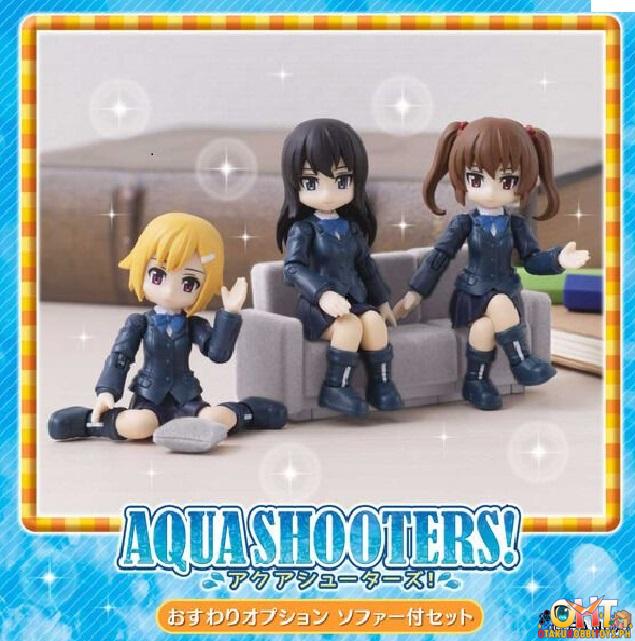 Bandai AQUA SHOOTERS! Sitting Option Parts Set with Sofa
