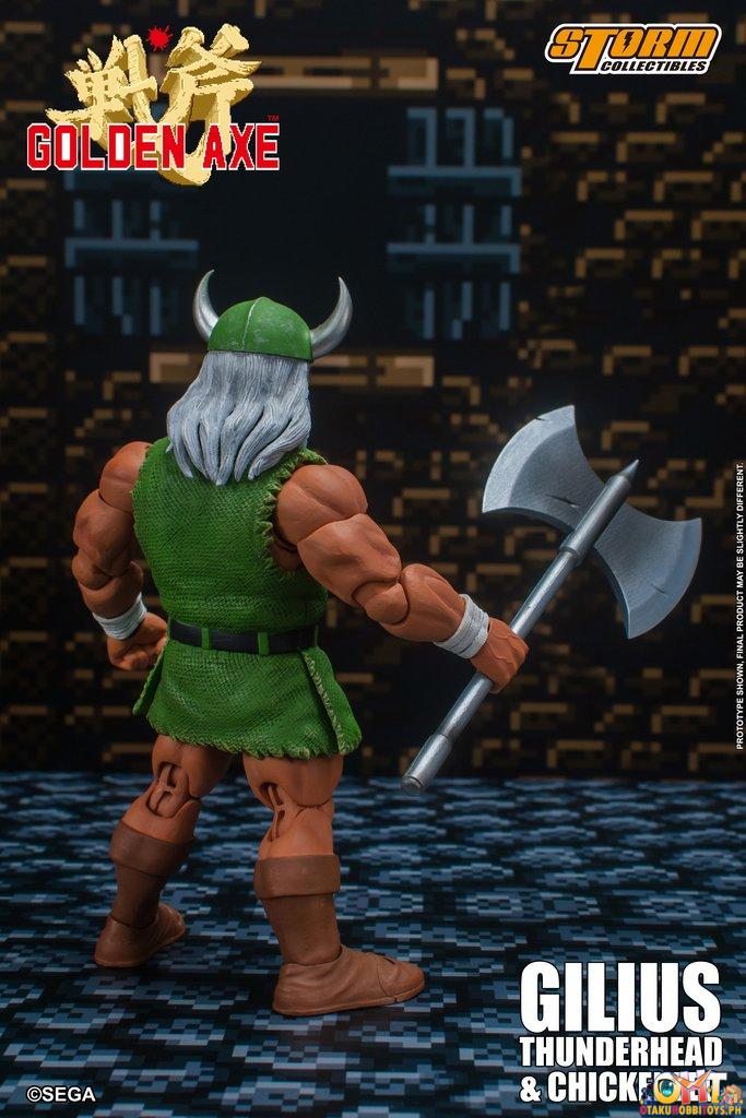 Storm Collectibles Gilius Thunderhead & Chicken Leg - GOLDEN AXE