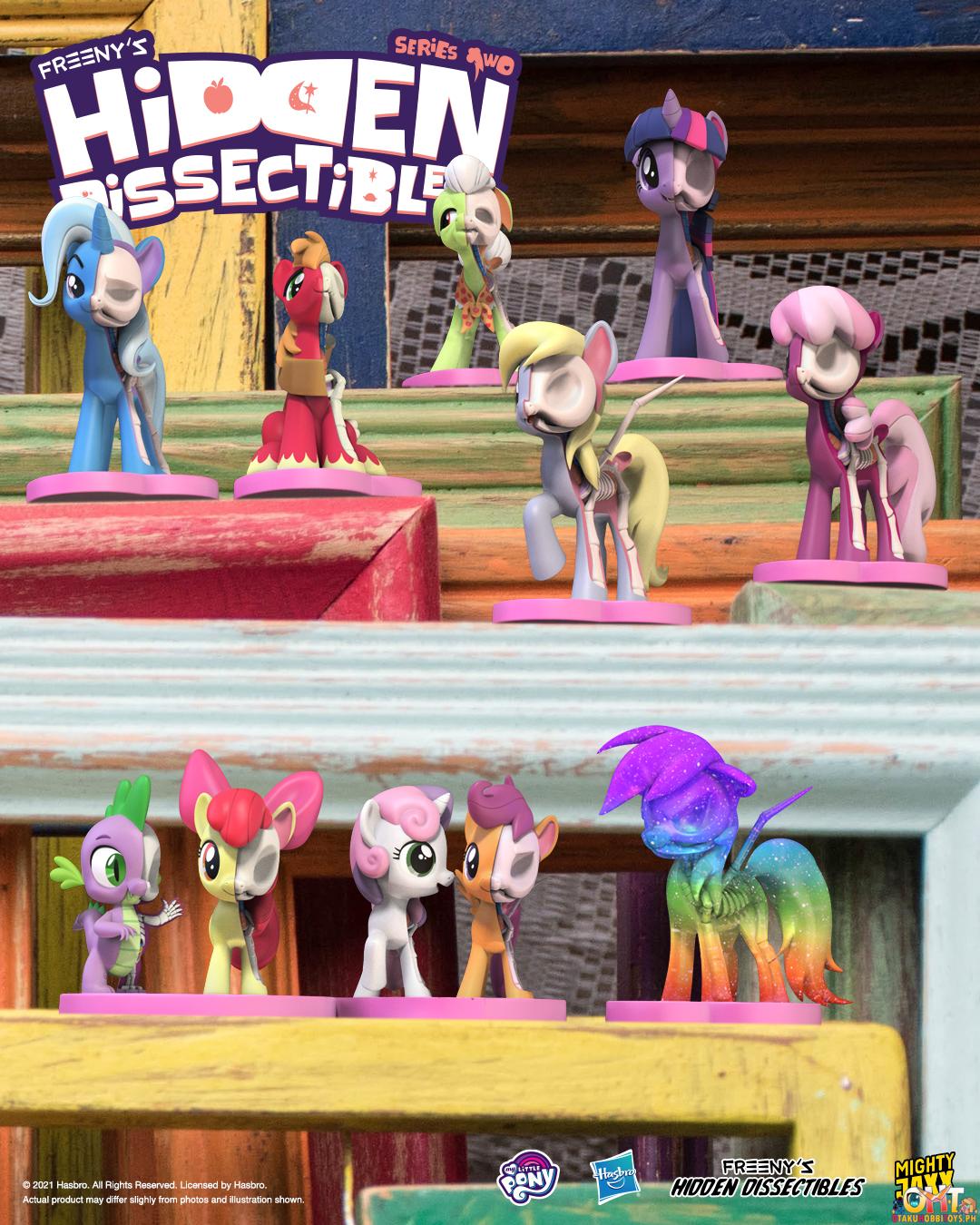 Mighty Jaxx Freeny's Hidden Dissectibles: My Little Pony SERIES 2 (Box of 12)