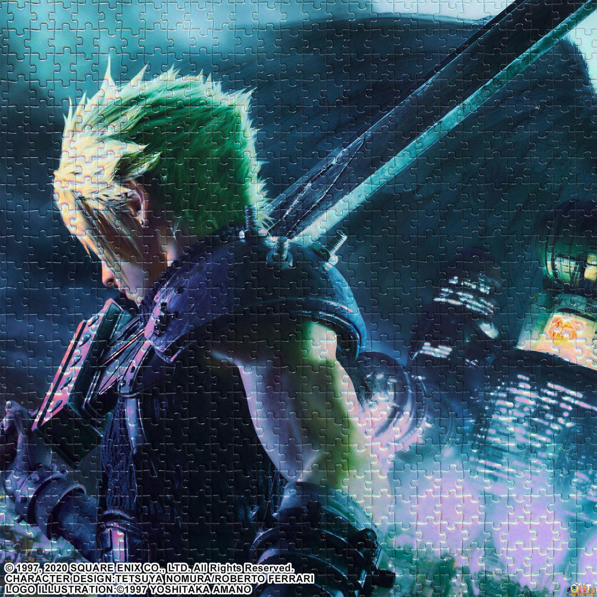 Square Enix FINAL FANTASY VII REMAKE Premium Jigsaw Puzzle Cloud ＆ Sephiroth Key Art - 1000 PIECE