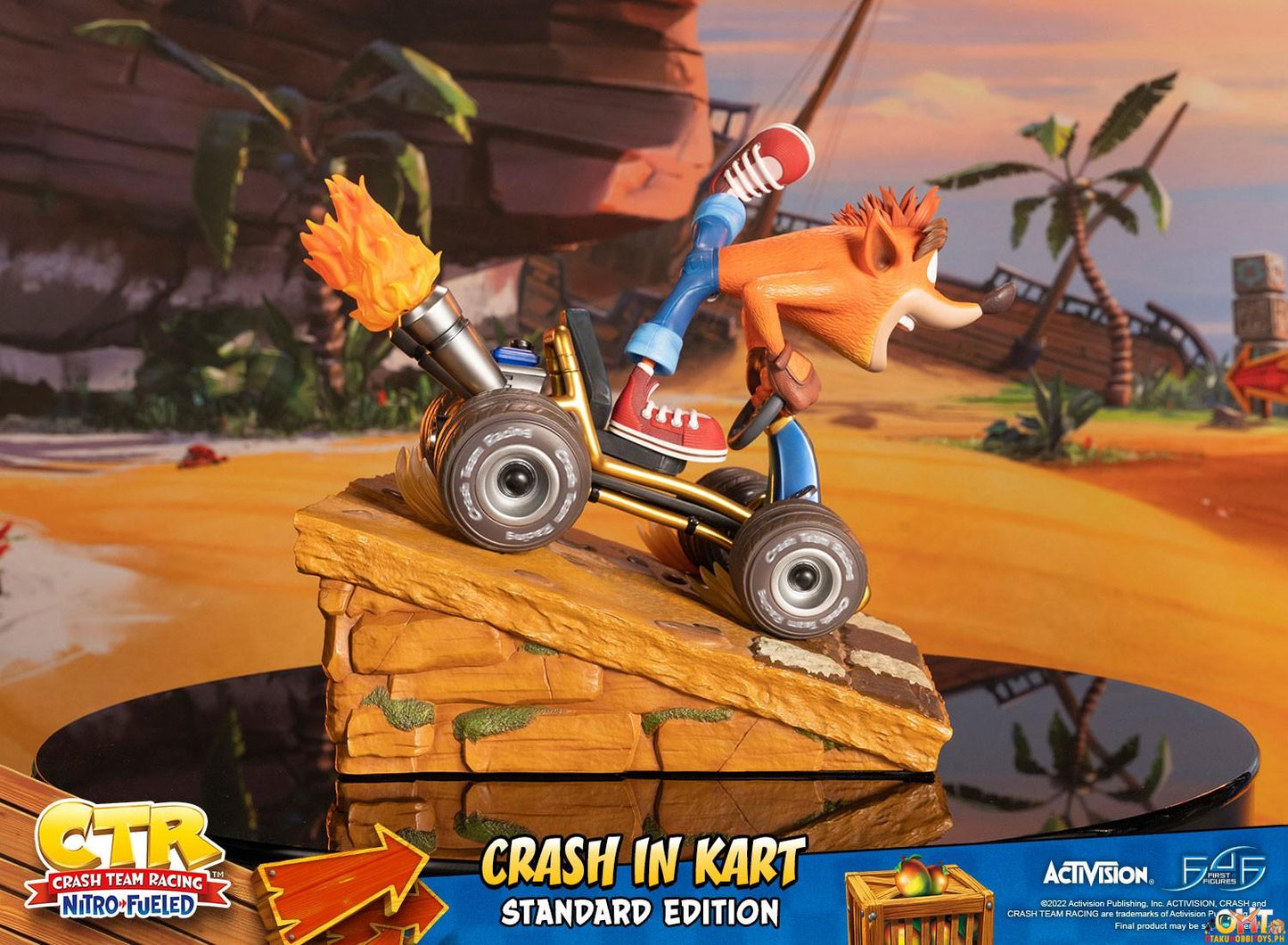 First4Figures Crash Team Racing™ Nitro-Fueled - Crash in Kart [Standard Edition]