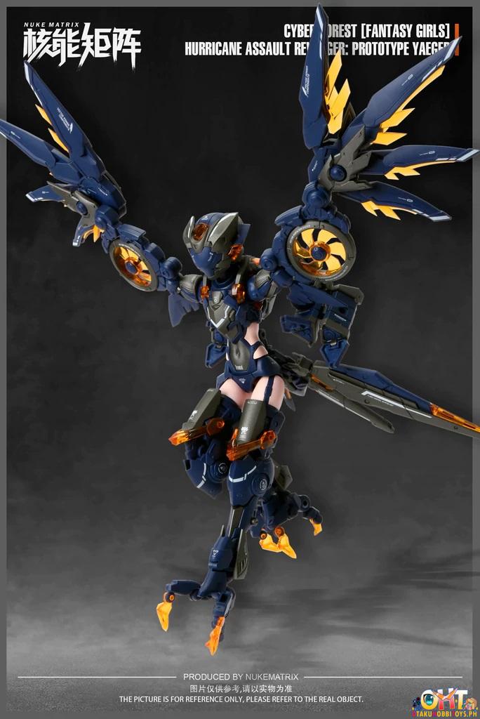 NUKE MATRIX Cyber Forest Fantasy Girls 1/12 Hurricane Assault Revenger Prototype Yaeger