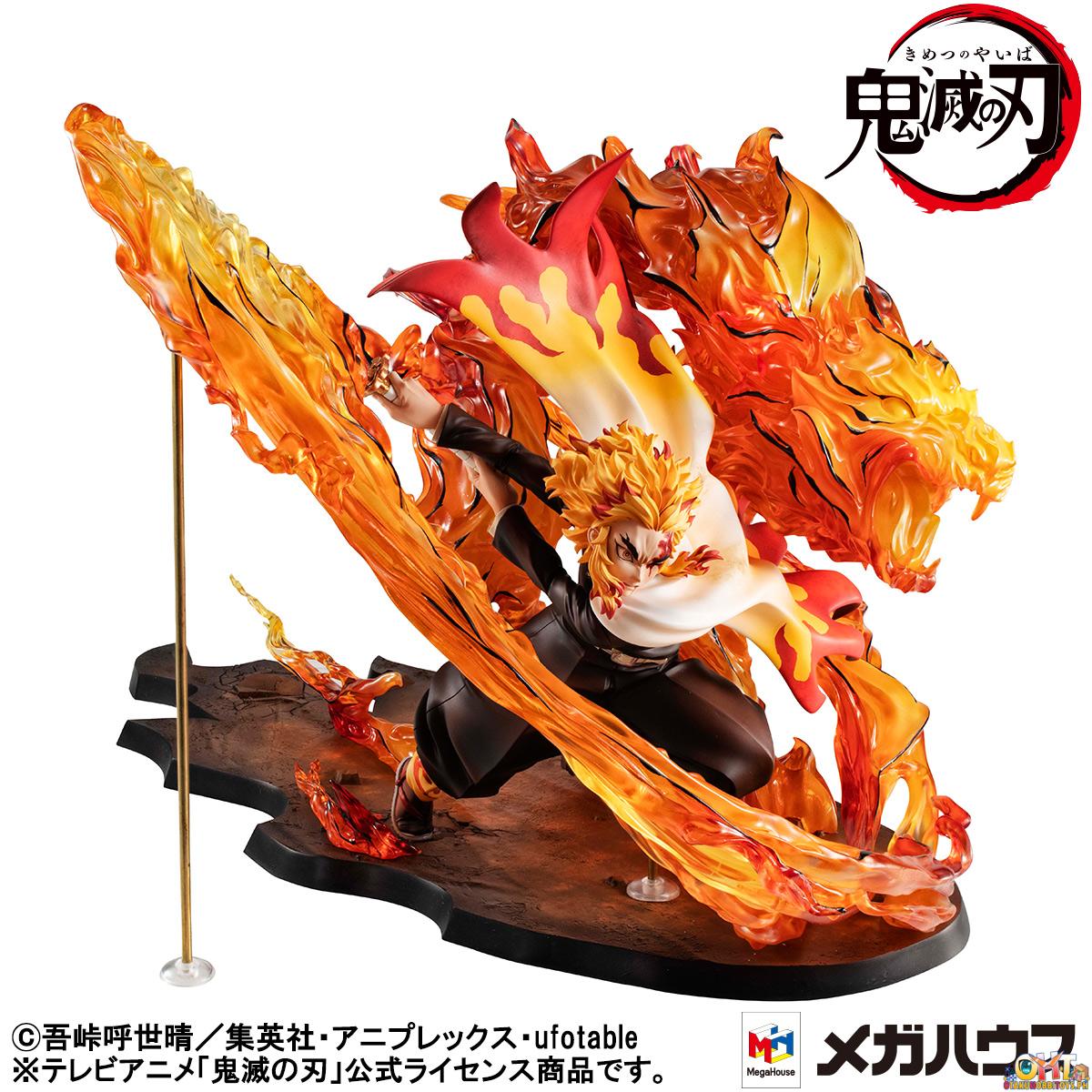 Megahouse Precious G.E.M. Series Demon Slayer: Kimetsu no Yaiba Kyojuro Rengoku Fifth Form: Flame Tiger