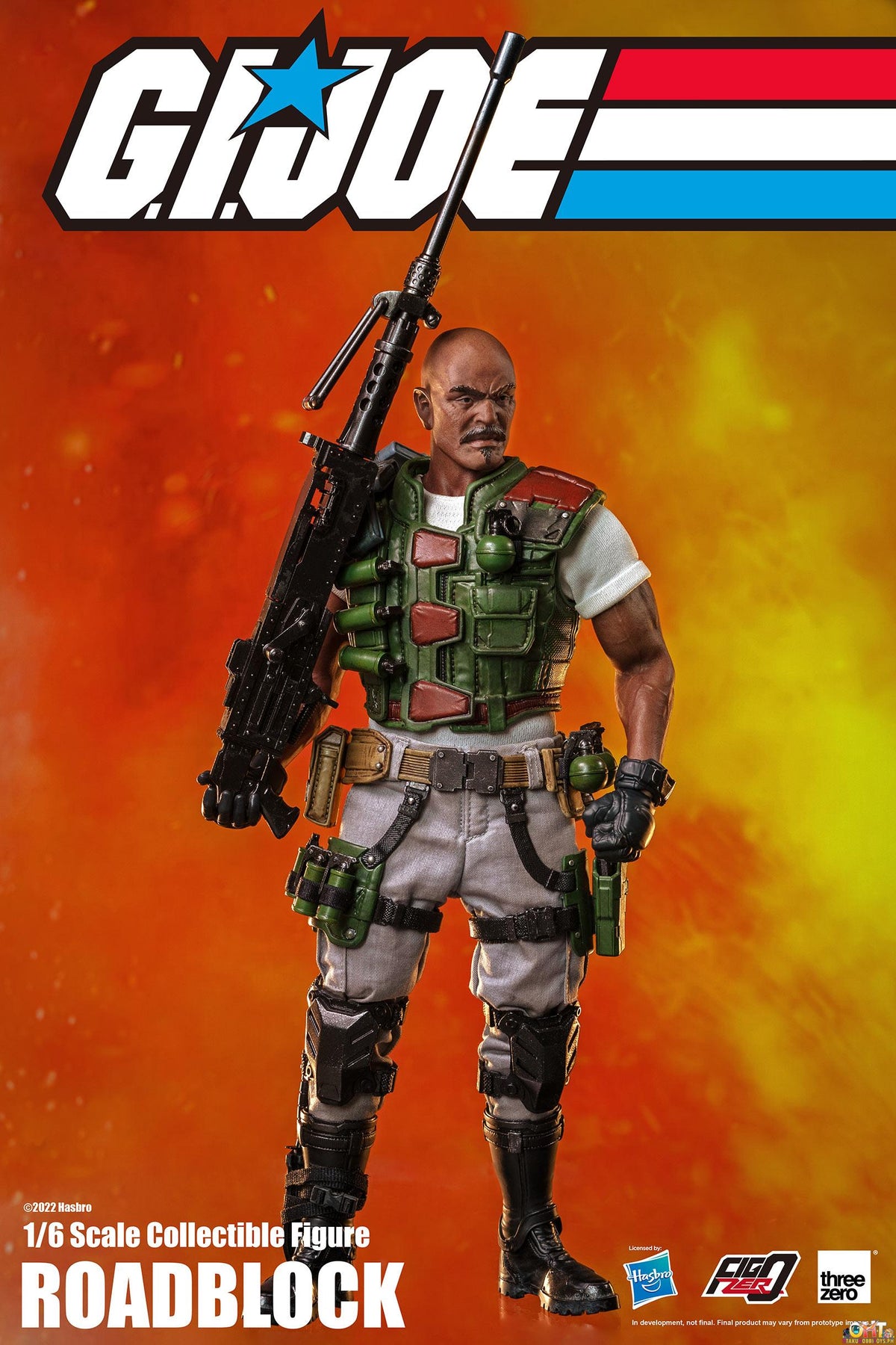 Threezero FigZero G.I. Joe 1/6 Roadblock