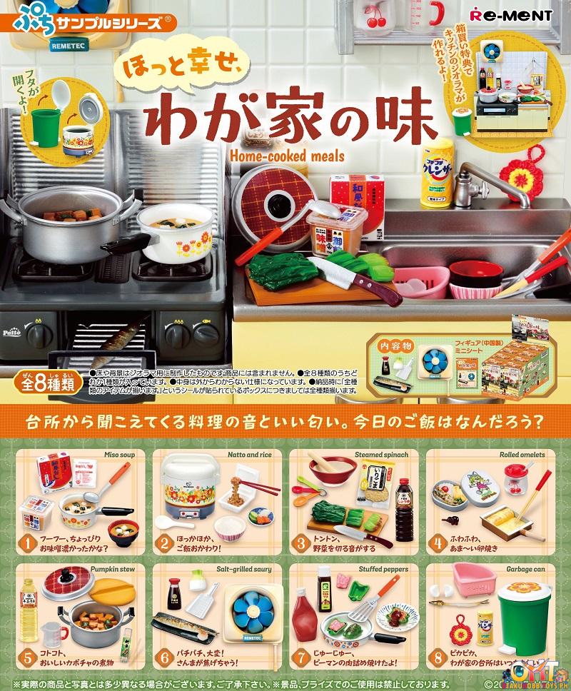 Re-Ment Petit Sample Home-cooked meals [Box of 8]
