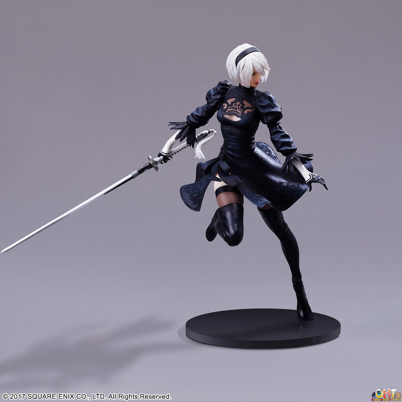 Square Enix NIER:AUTOMATA FORM-ISM FIGURE - 2B (YORHA NO. 2 TYPE B) No Goggles Ver.