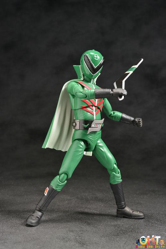 EVOLUTION TOYS Hero Action Figure Momorenger & Midorenger Set - Himitsu Sentai Goranger