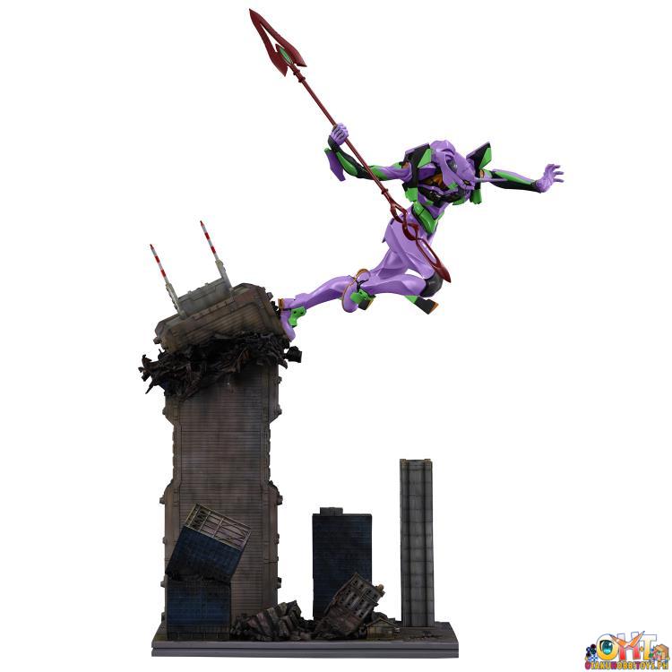 Union Creative Scene Scape Diorama [EVANGELION:3.0+1.0 THRICE UPON A TIME] EVA Unit 01 vs EVA Unit 13 Limited Edition