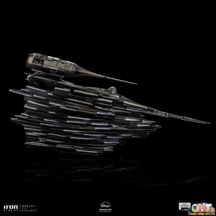Iron Studios Star Wars: The Book of Boba Fett 1/20 Mando's N-1 Starfighter Demi Art Scale
