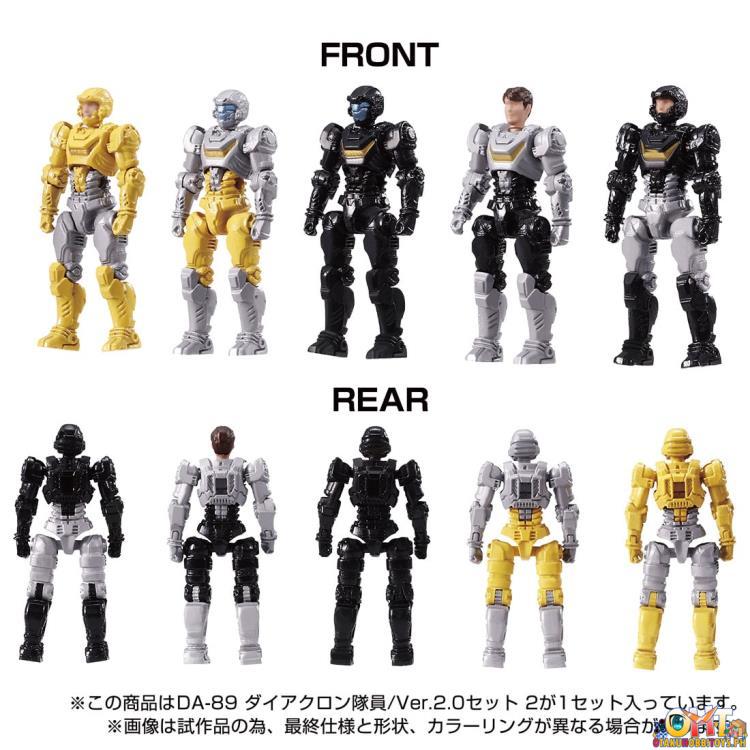 Diaclone DA-89 DIA-NAUTS VER.20 SET 2 Takara Tomy Exclusive