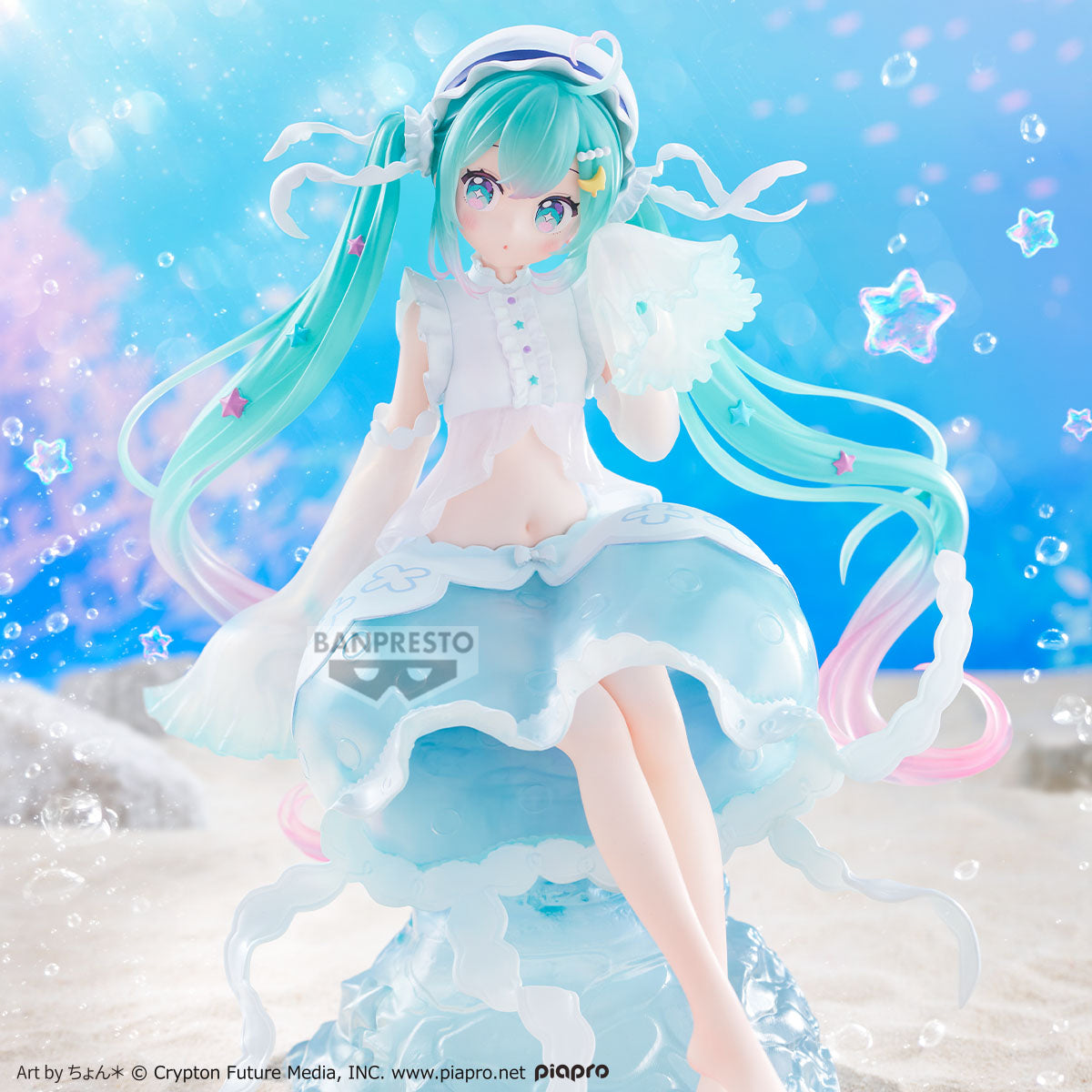 Banpresto Hatsune Miku Banpresto Evolve Clearluxe-jellyfish-figure