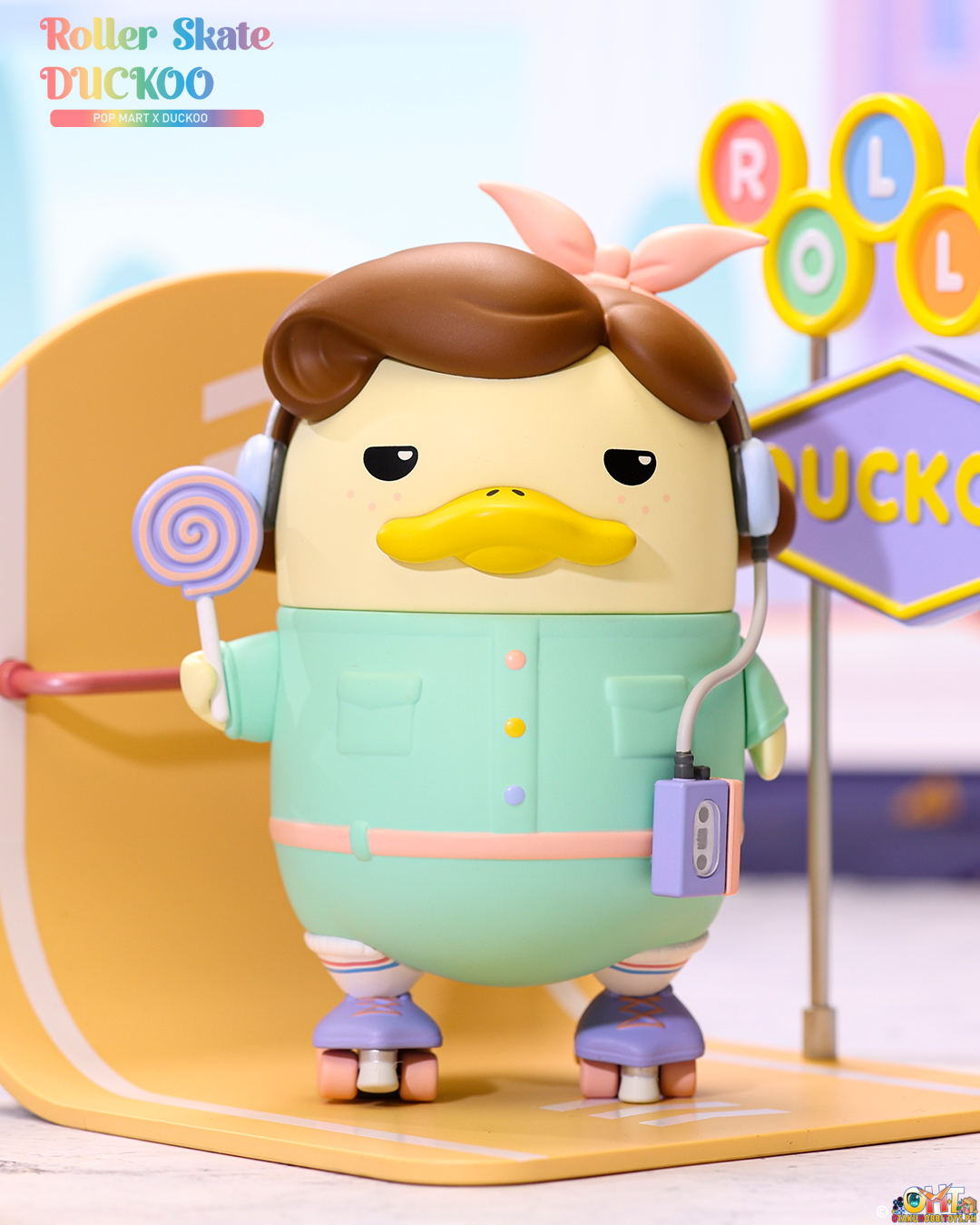 POP MART DUCKOO Roller Skate Figurine