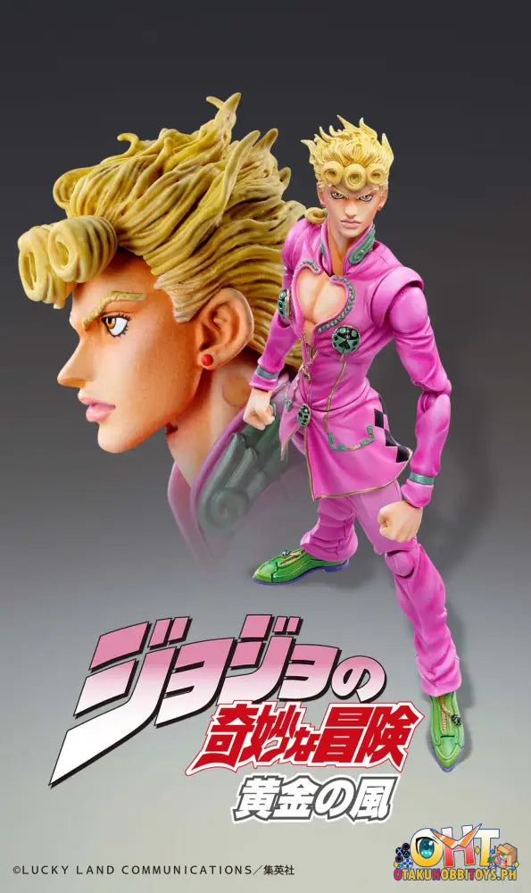 [3Rd Reissue] Medicom Super Action Statue Jojos Bizarre Adventure Part.v Giorno Giovanna