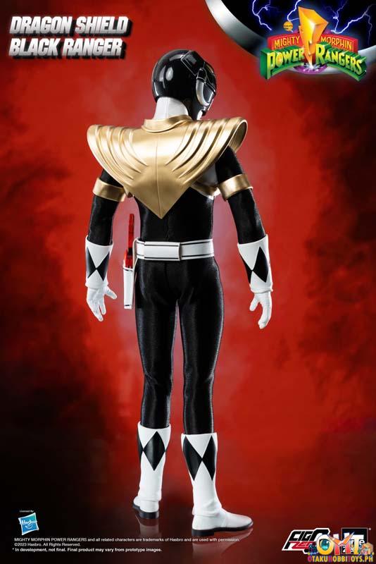 Threezero Mighty Morphin Power Rangers FigZero 1/6 Dragon Shield Black Ranger (US Ver.)