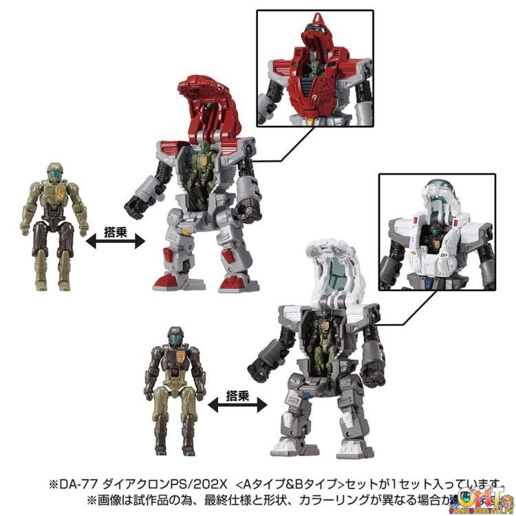 Diaclone DA-77 Diaclone Powered Suits PS / 202X A type & B type Set