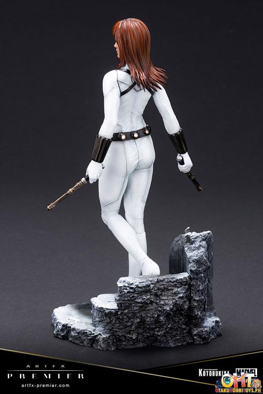Kotobukiya ARTFX Premier Statue 1/10 Black Widow White Costume Limited Edition - MARVEL UNIVERSE