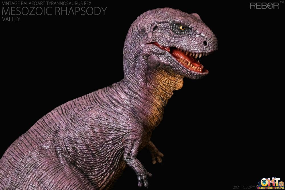 REBOR Retrosaurus 1/35 Vintage Paleoart Tyrannosaurus Rex "Mesozoic Rhapsody" Valley Variant Scale Replica