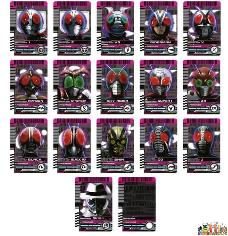 Bandai Kamen Rider Decade Complete Selection Modification RIDER CARD SET EXTRA