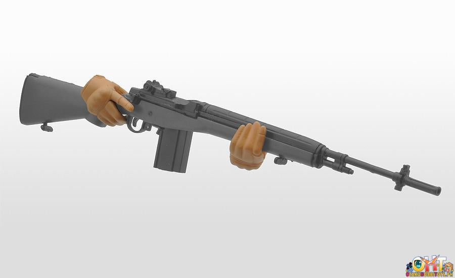 TOMYTEC Little Armory LAOP06: figma Tactical Gloves 2 - Handgun Set (Tan)