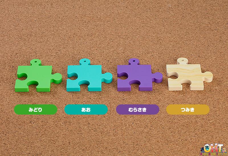 Nendoroid More Puzzle Base (Blue/Red/Orange/Yellow/Wood Grain/Green/Purple/Pink)