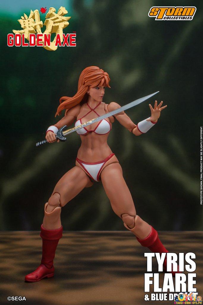 Storm Collectibles Tyris Flare & Blue Dragon - GOLDEN AXE