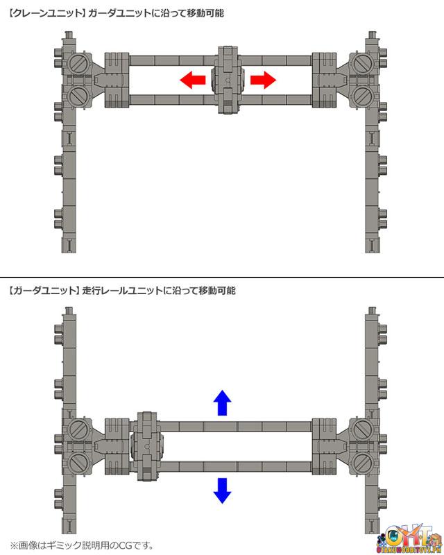 Kotobukiya Hexa Gear Kit Block 1/24 Block Base 04 DX Arsenal Grid