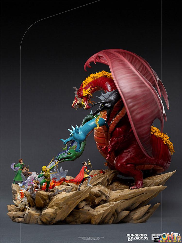 Iron Studios 1/20 Tiamat Battle Demi Art Scale - Dungeons and Dragons
