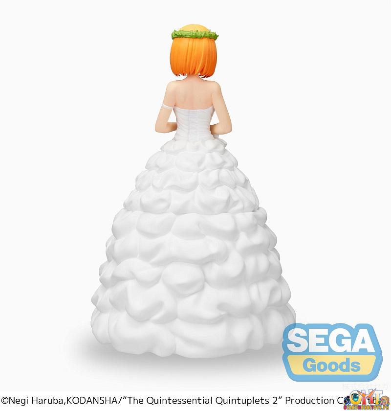 Sega The Quintessential Quintuplets SPM Figure Yotsuba Nakano Wedding Dress Ver