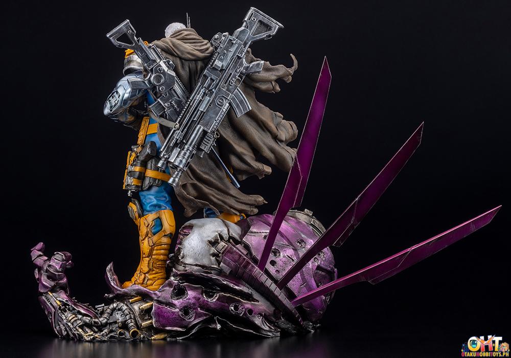 Kotobukiya Marvel 1/6 CABLE FINE ART STATUE SIGNATURE SERIES -Featuring the Kucharek Brothers-
