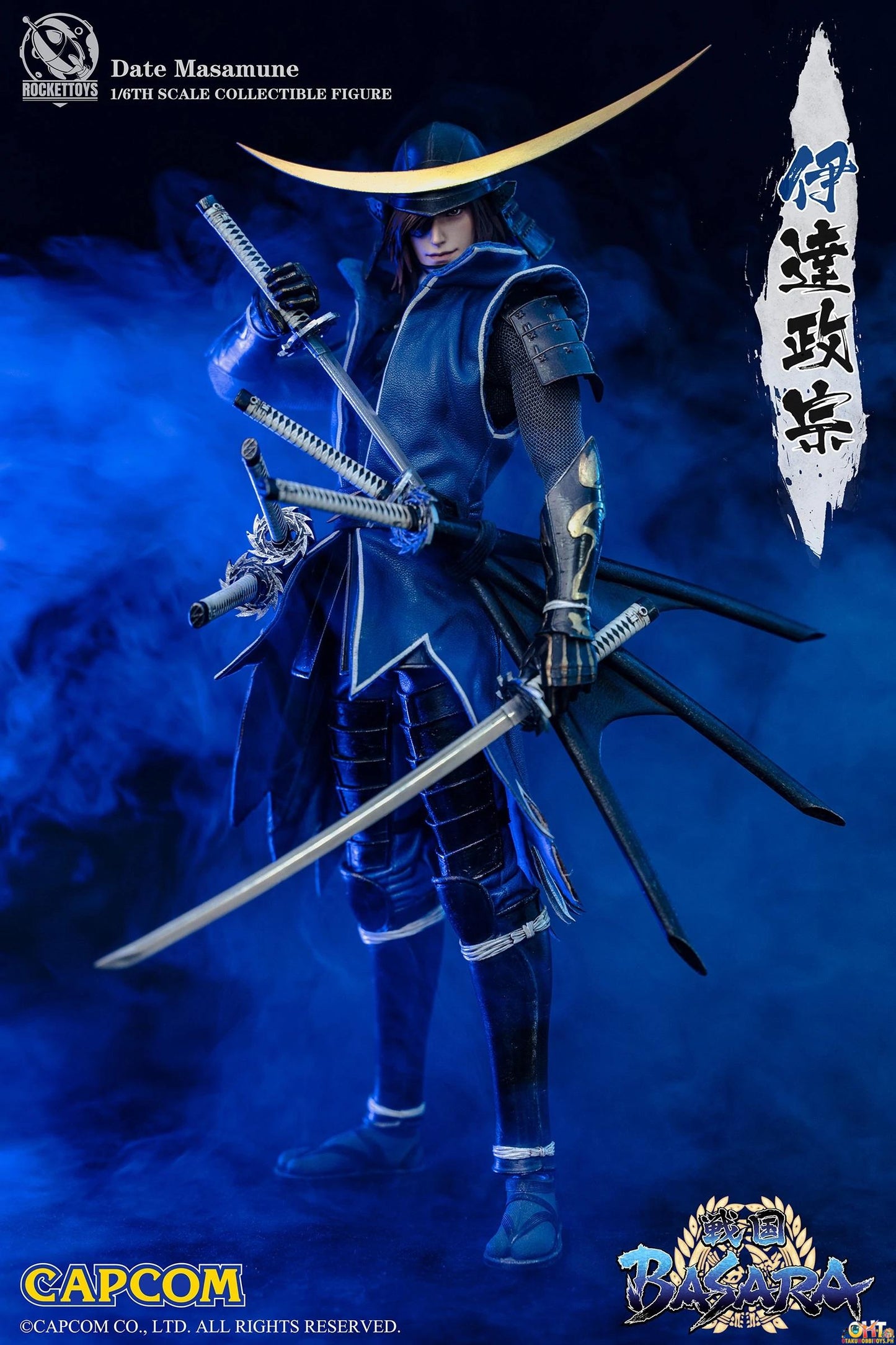 ROCKET TOYS 1/6 Capcom Sengoku BASARA Date Masamune ROC-001