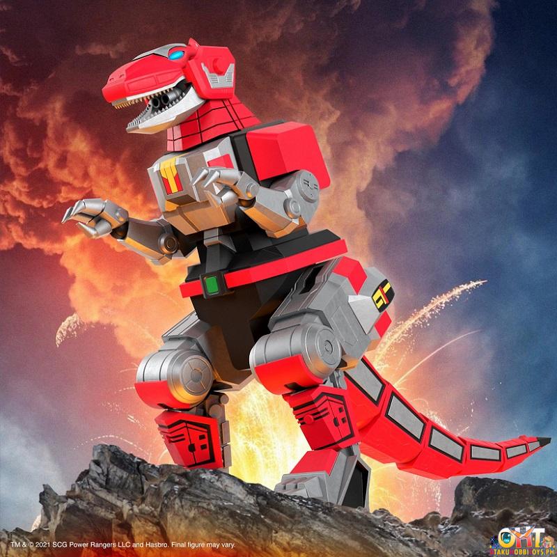 SUPER7 Mighty Morphin Power Rangers ULTIMATES! Wave 1 Tyrannosaurus Dinozord 7-Inch Scale Action Figure