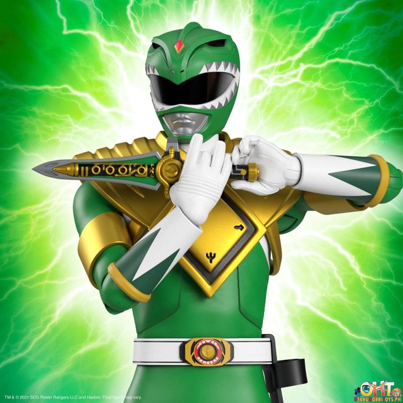 SUPER7 Mighty Morphin Power Rangers ULTIMATES! Wave 1 Green Ranger 7-Inch Scale Action Figure