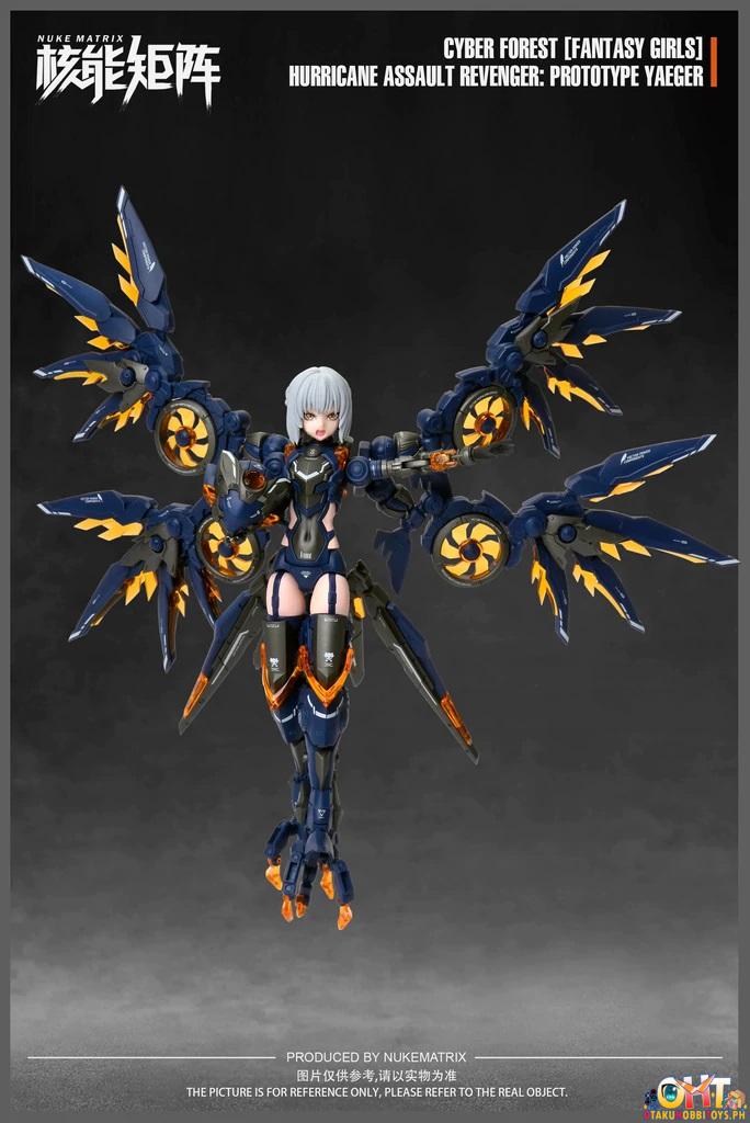 NUKE MATRIX Cyber Forest Fantasy Girls 1/12 Hurricane Assault Revenger Prototype Yaeger