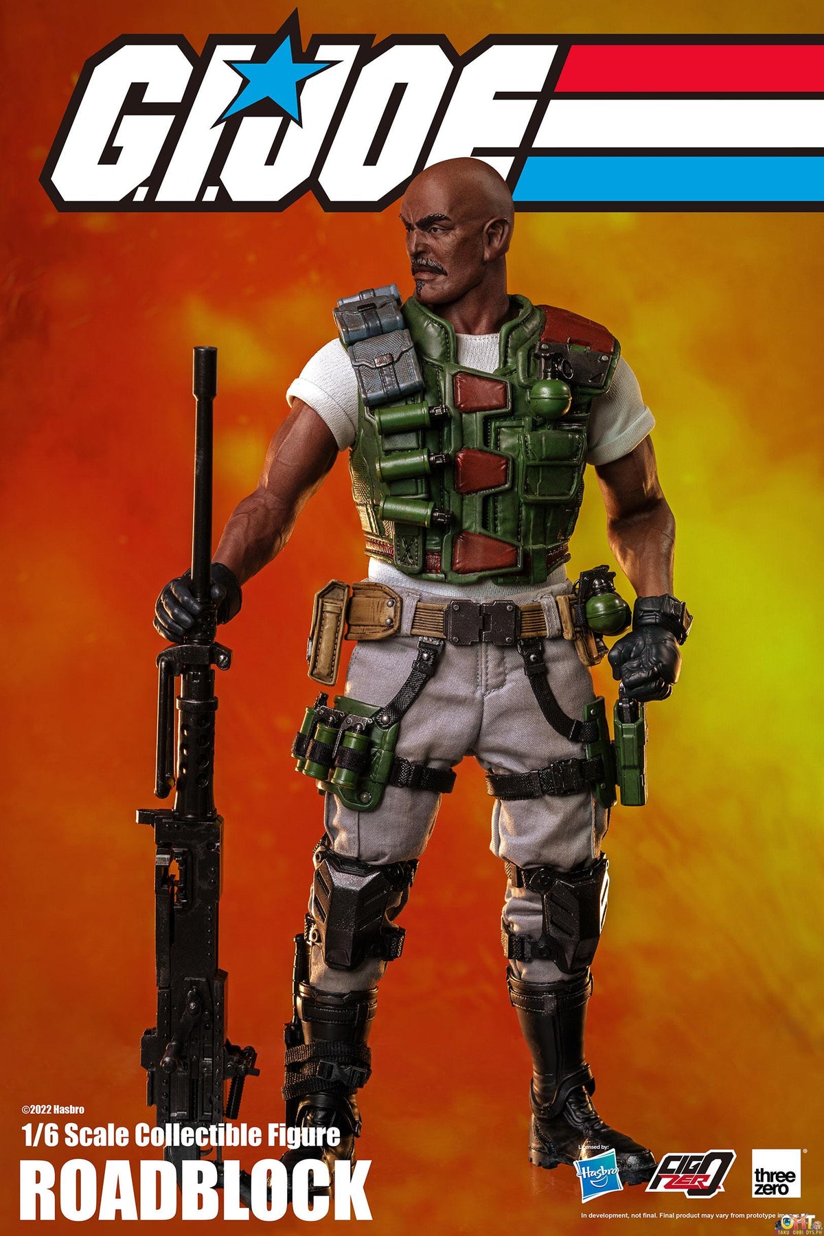 Threezero FigZero G.I. Joe 1/6 Roadblock