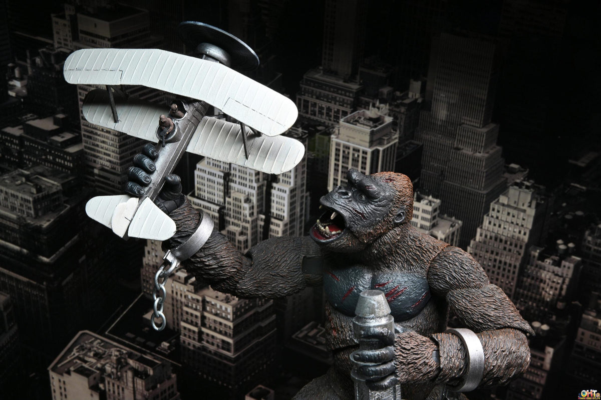 NECA 7” Scale Action Figure Ultimate King Kong - King Kong (Concrete Jungle)