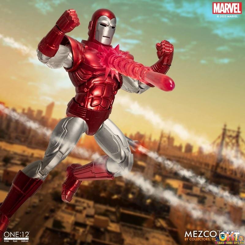 Mezco One:12 Collective Iron Man: Silver Centurion