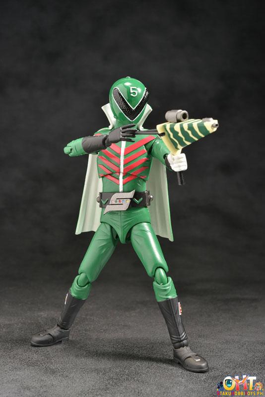 EVOLUTION TOYS Hero Action Figure Momorenger & Midorenger Set - Himitsu Sentai Goranger