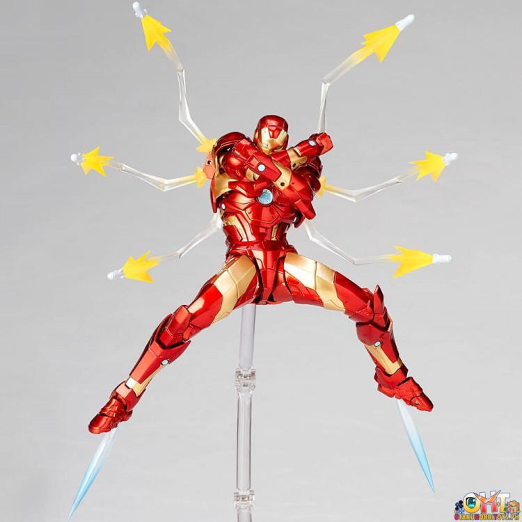 [REISSUE] Kaiyodo Iron Man Figure Complex Amazing Yamaguchi No.013 Iron Man Bleeding Edge Armor