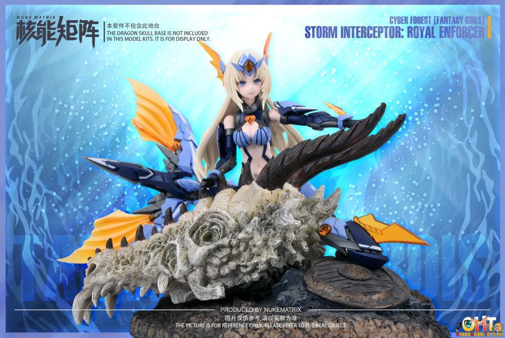 NUKE MATRIX Cyber Forest Fantasy Girls 1/12 Siren Storm Interceptor: Royal Enforcer